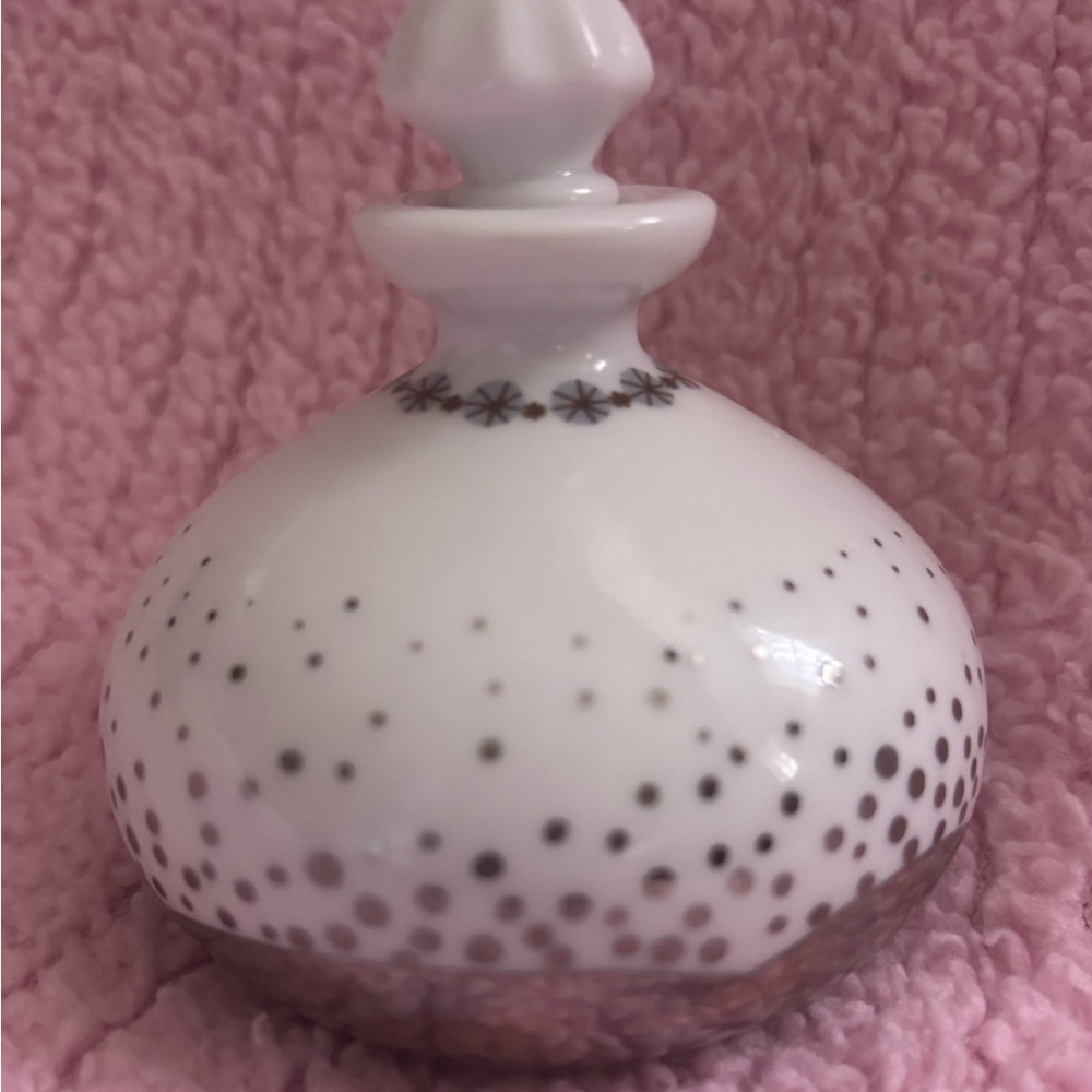Anthropologie Perfume Bottle 21K PLATINUM magic Decoration Eclectic dream gift